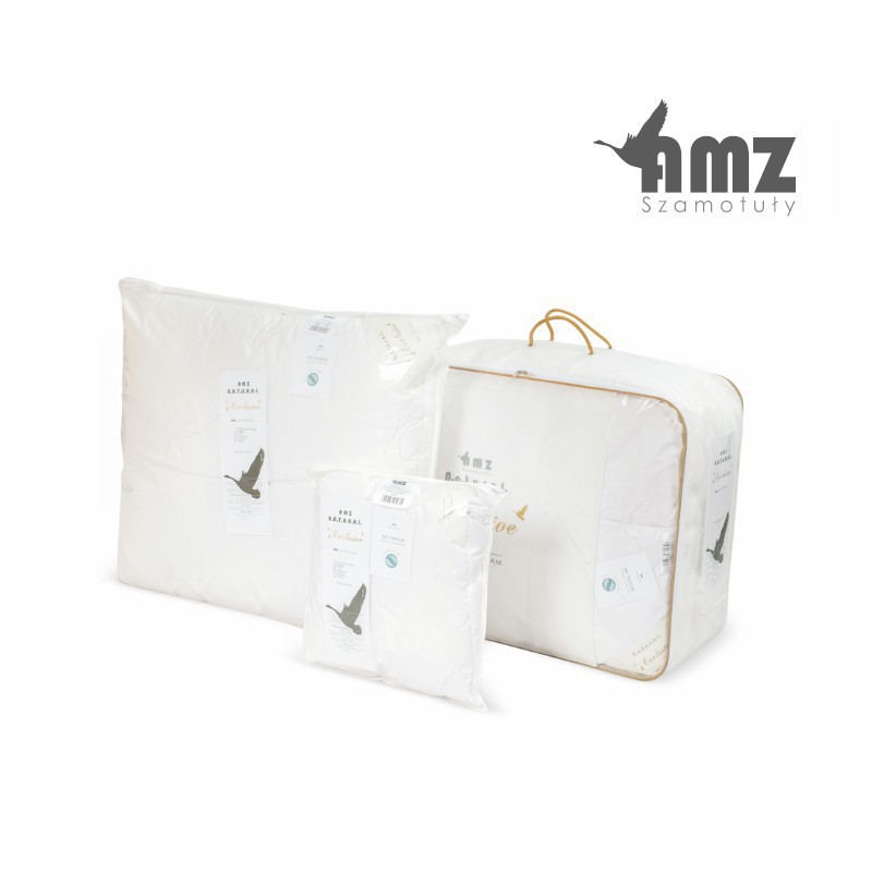 Poduszka puchowa AMZ Basic+