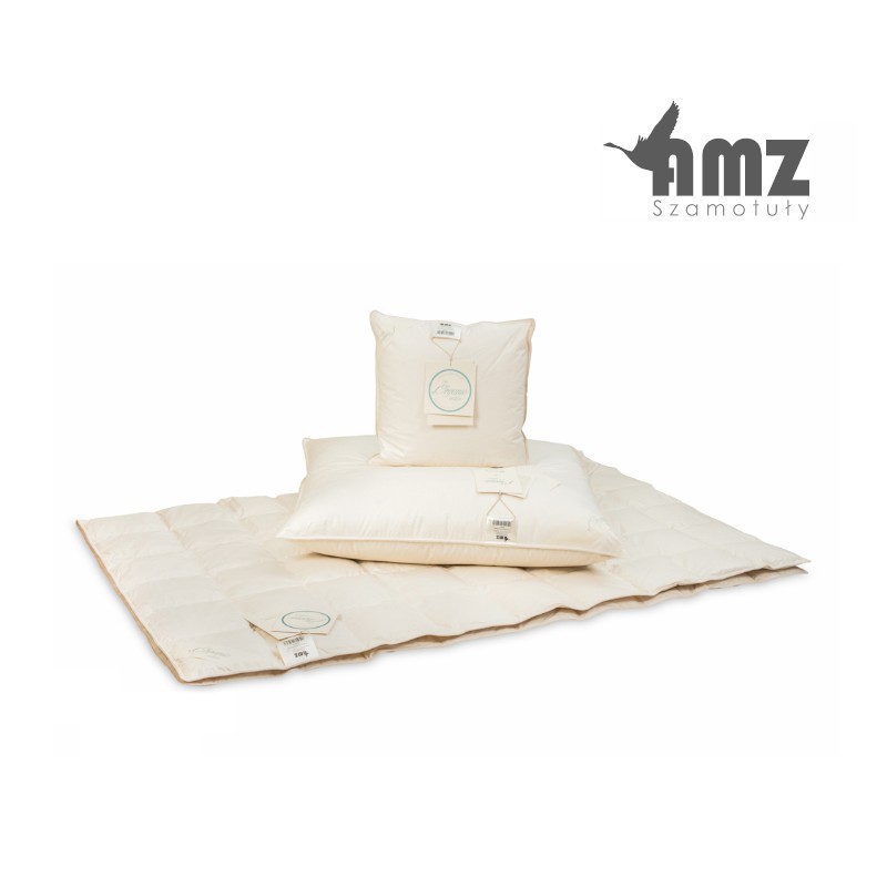 Poduszka puchowa AMZ Organic Cotton