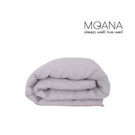 Poszwa na kołdrę lniana MOANA Silver Birch Poszwa na kołdrę lniana MOANA Silver Birch