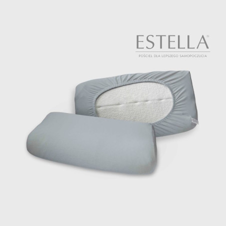 Poszewka na poduszkę Estella UNI ZWIRN JERSEY PROFIL NECK Poszewka na poduszkę Estella UNI ZWIRN JERSEY PROFIL NECK