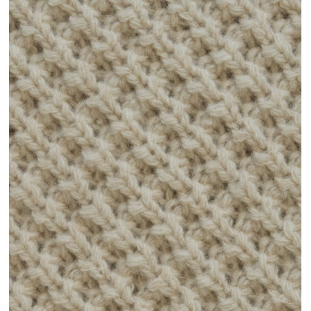 Koc z Wełny Merino 100% LANEA z piki waflowej Koc z Wełny Merino 100% LANEA z piki waflowej