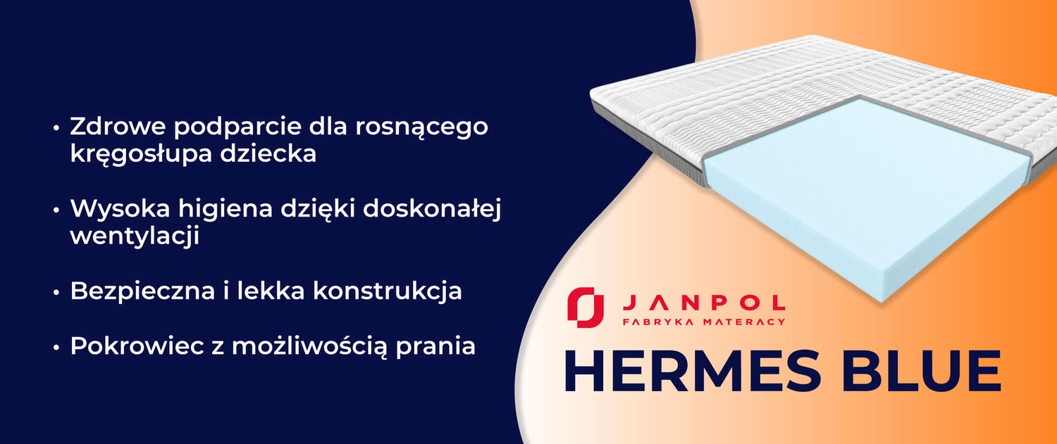 Janpol Hermes Blue 90x190