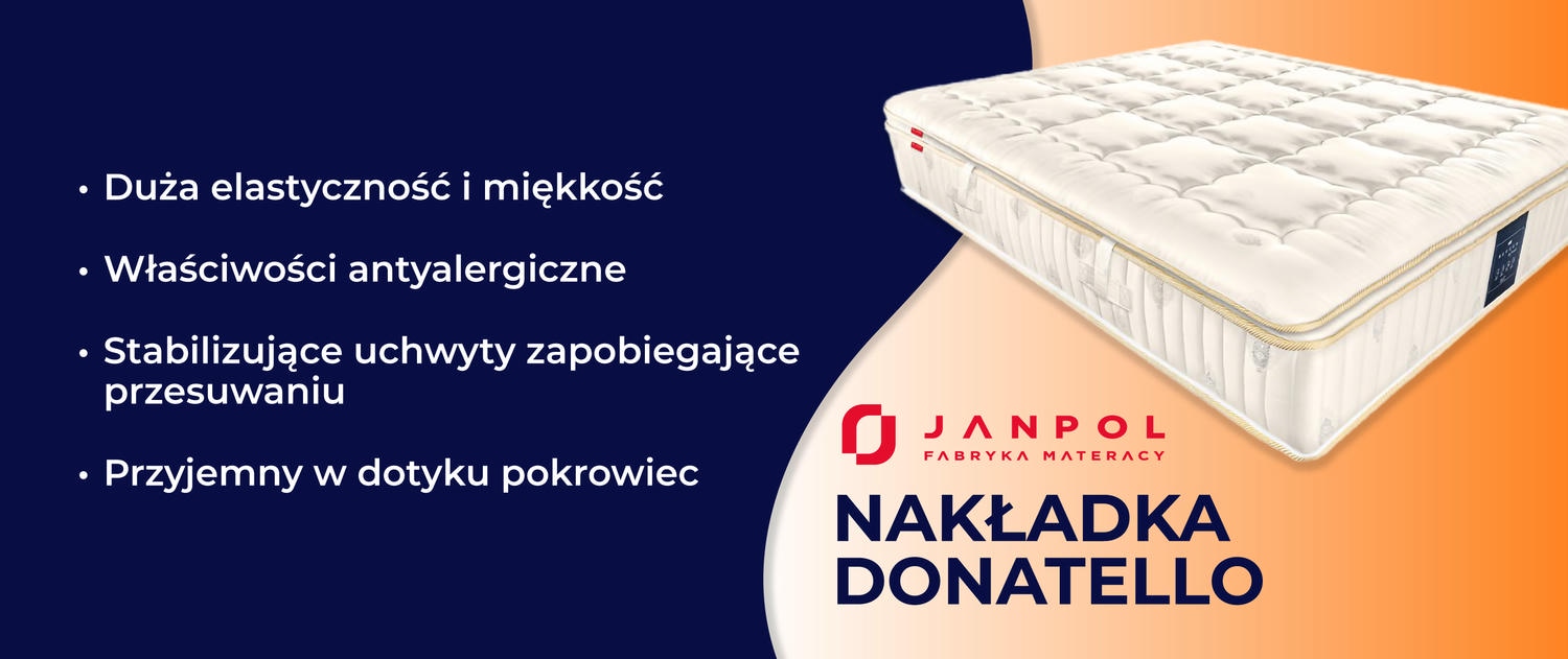 Nakładka Janpol Donatello 140x200