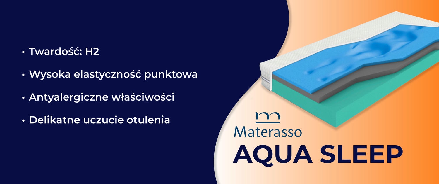 Materasso Aqua Sleep 80x200