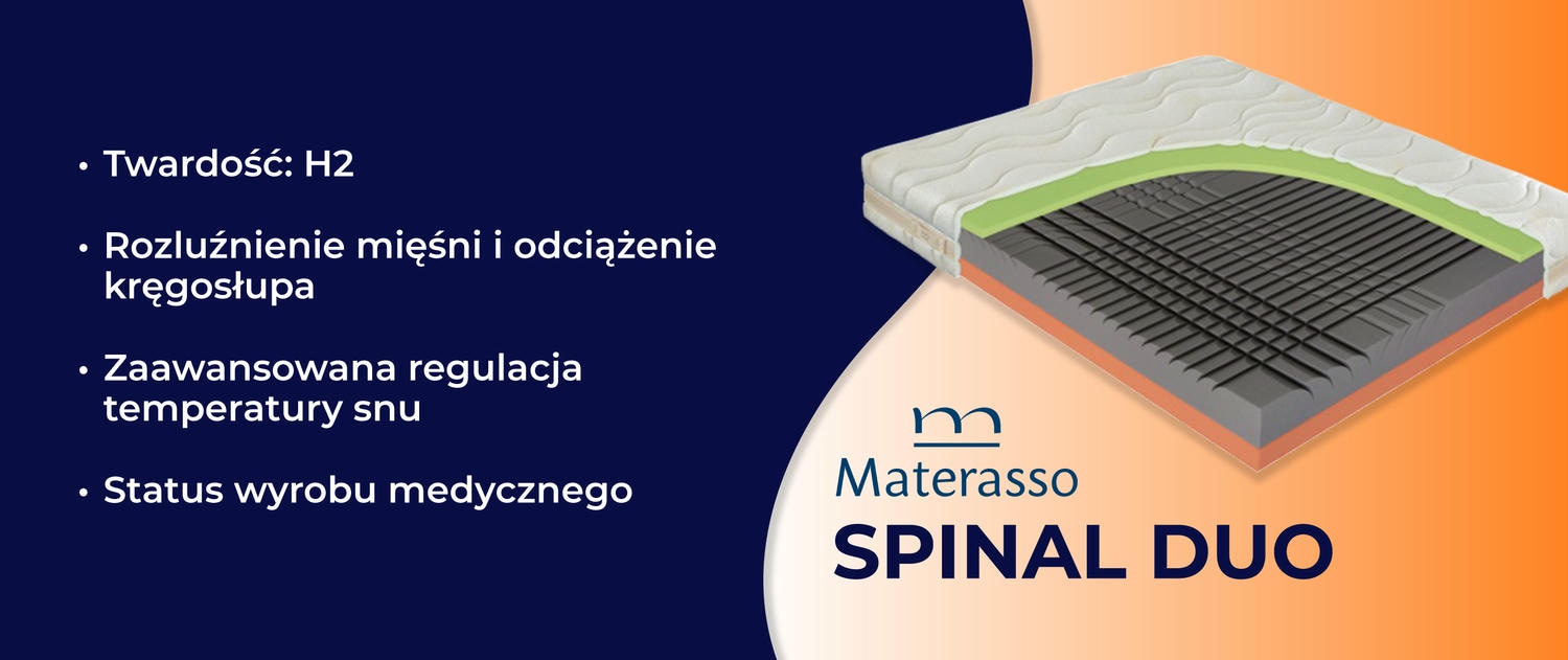 Materasso Spinal Duo 100x200