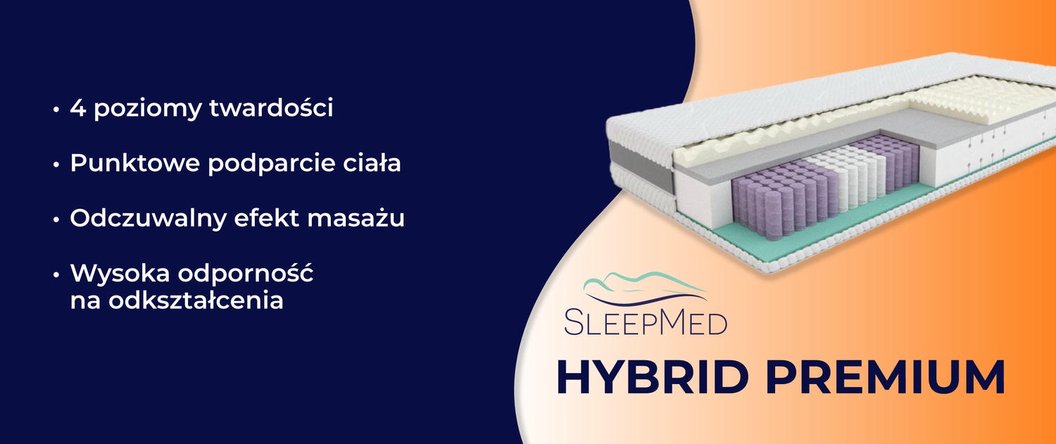 SleepMed Hybrid Premium 140x200