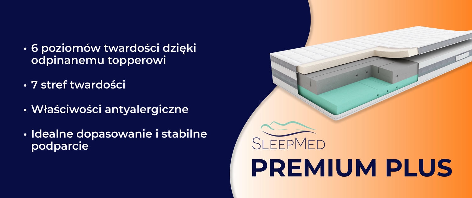 SleepMed Premium Plus 140x200