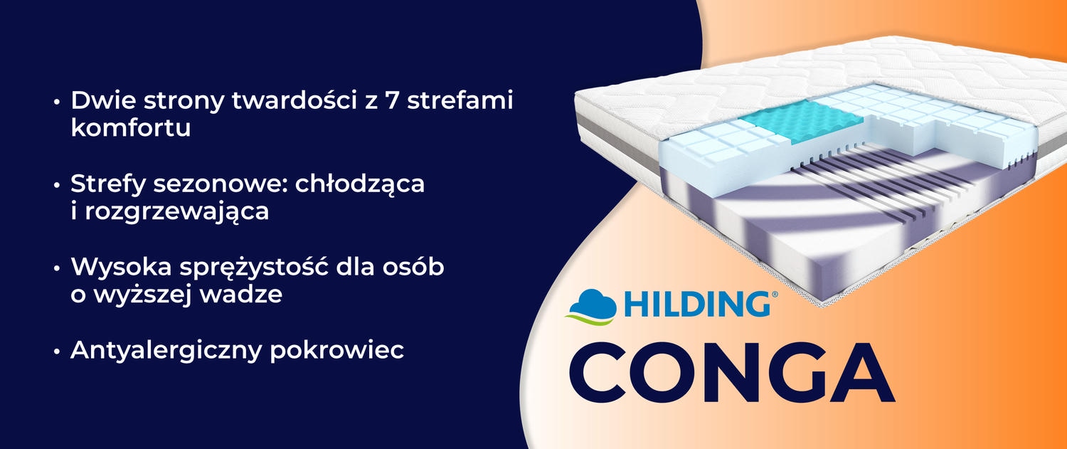 Hilding Conga 100x200