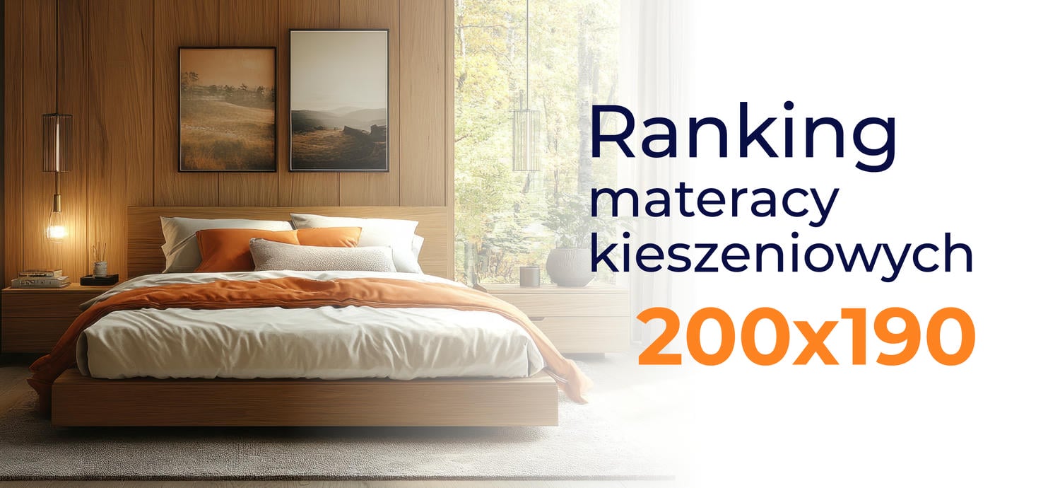 Ranking materacy kieszeniowych 200x190 - top 10 modeli