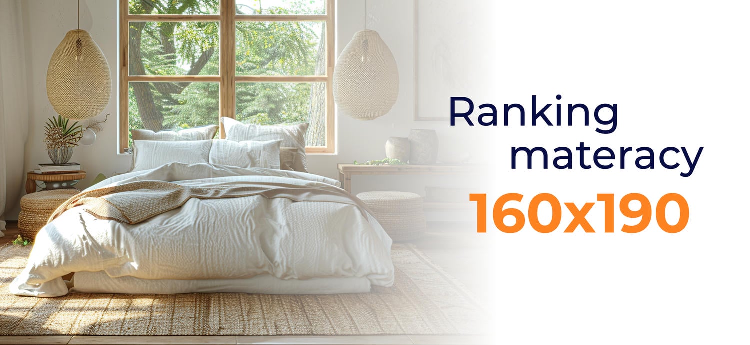 Ranking materacy 160x190 - top 10 modeli