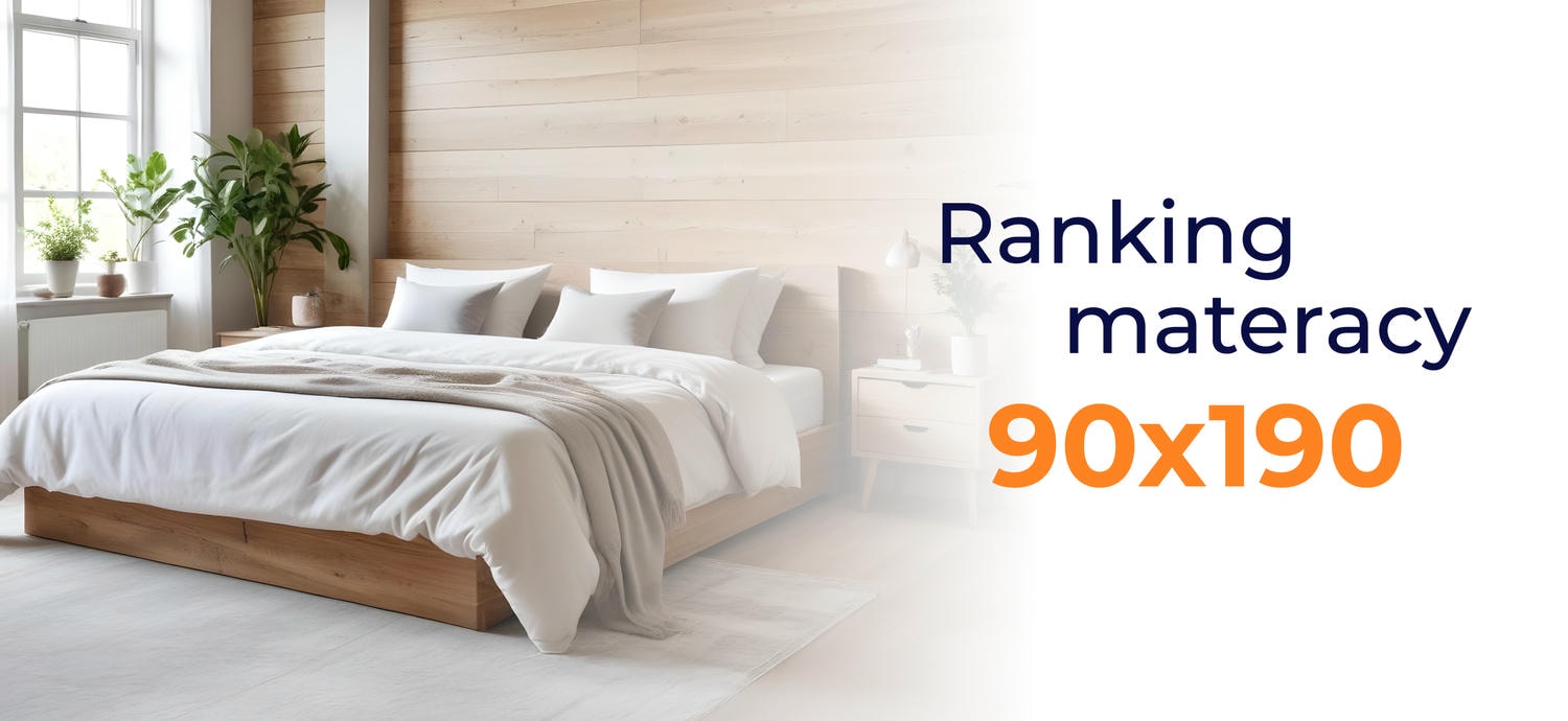 Ranking materacy 90x190 - top 10 modeli