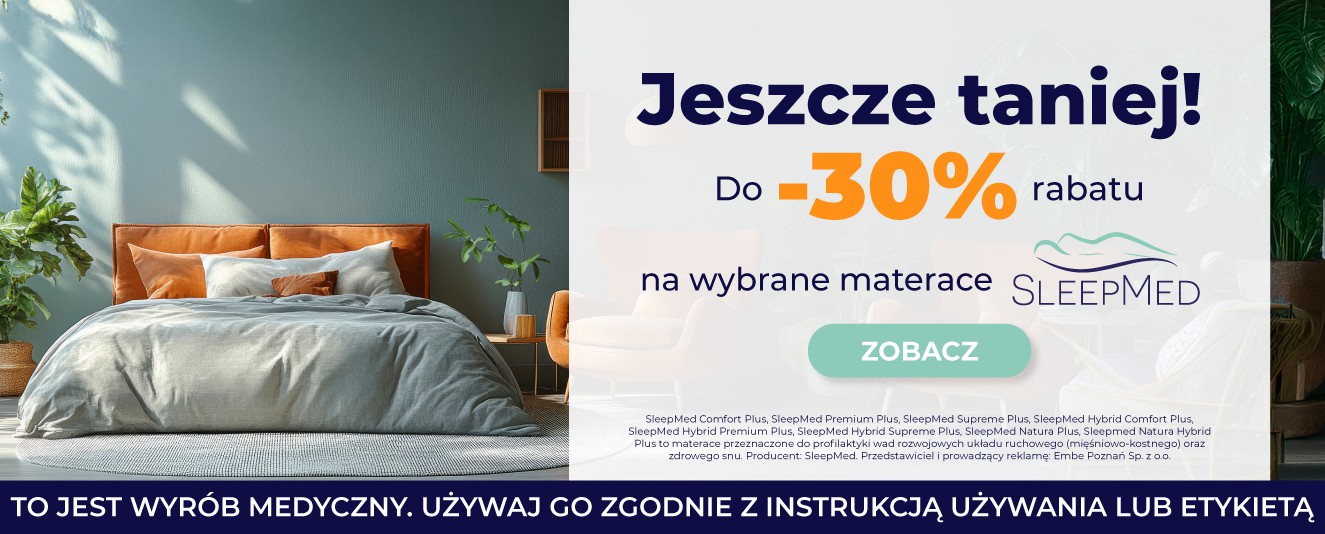 Promocja SleepMed - materace SleepMed do -30%